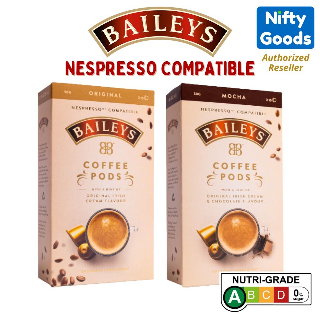 🔥 Bailey's Original Irish Cream and Mocha Flavoured Nespresso