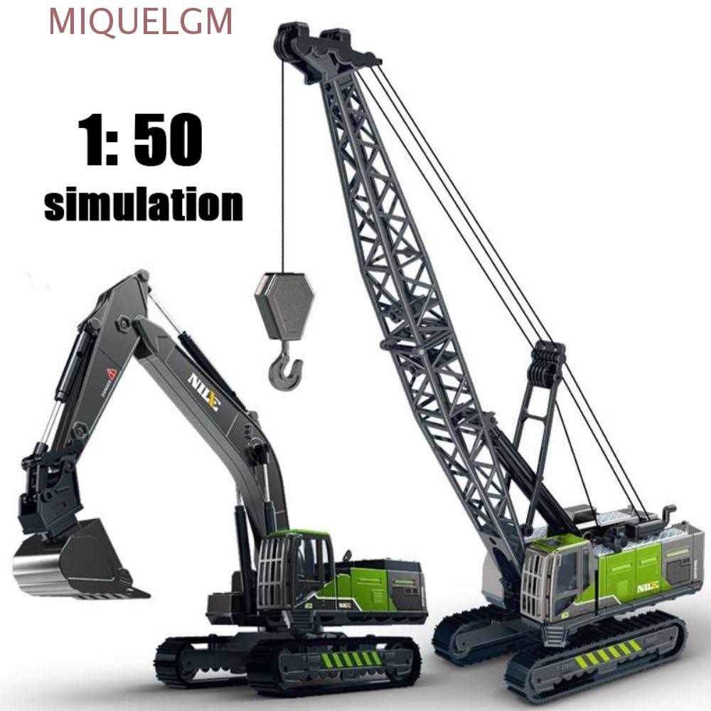 MIQUELGM Engineering Car Model, Alloy Diecast Educational Crane Truck ...