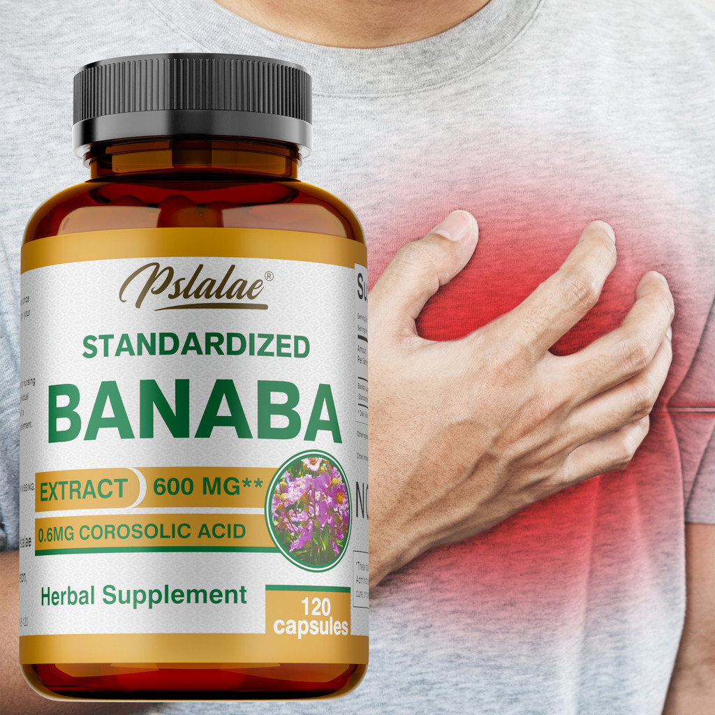 thumbnail image 2 of Lagerstroemia Speciosa Extract Capsules – 20% Corosolic Acid, Pure Banaba Leaf, Maple Lifesciences 2 of 4