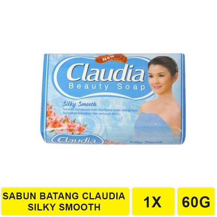CLAUDIA Beauty Bar Soap Silky Soft / Silky Smooth / Fresh & Antibacterial / 60g - BPOM / Merah Jingga Official - Gambar 4