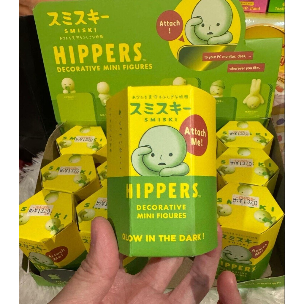 Smiski Hippers Dekorative Mini Figuren Zufällig Blind Box Living Serie