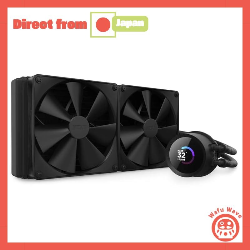 NZXT KRAKEN 280 Black is a simple liquid CPU cooler RL-KN280-B1 