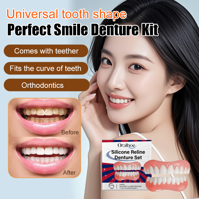 Aesthetic Comfort Denture Sets Add Smile Material Denture Finishing Set ...