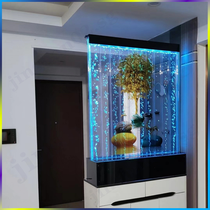 Water curtain screen partition restaurant living room Chinese corridor ...