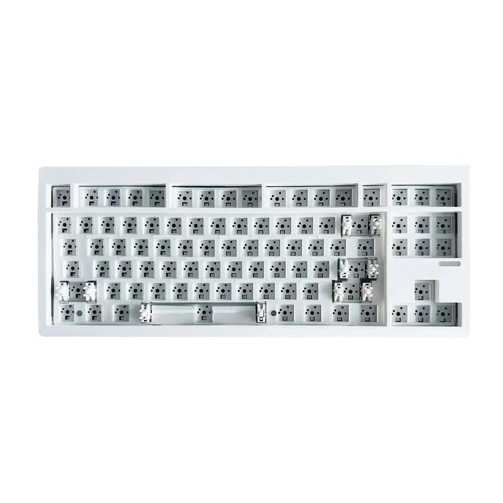 moi 3個セット ZUOYA GMK87-L 3Mode Custom BT/2.4G/USB-C Mechanical Keyboard Kit