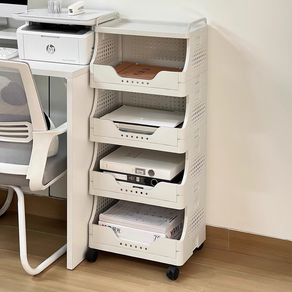 [48H Shipping] Desktop Organizer Expert Office Printer Stand Floor Cart ...