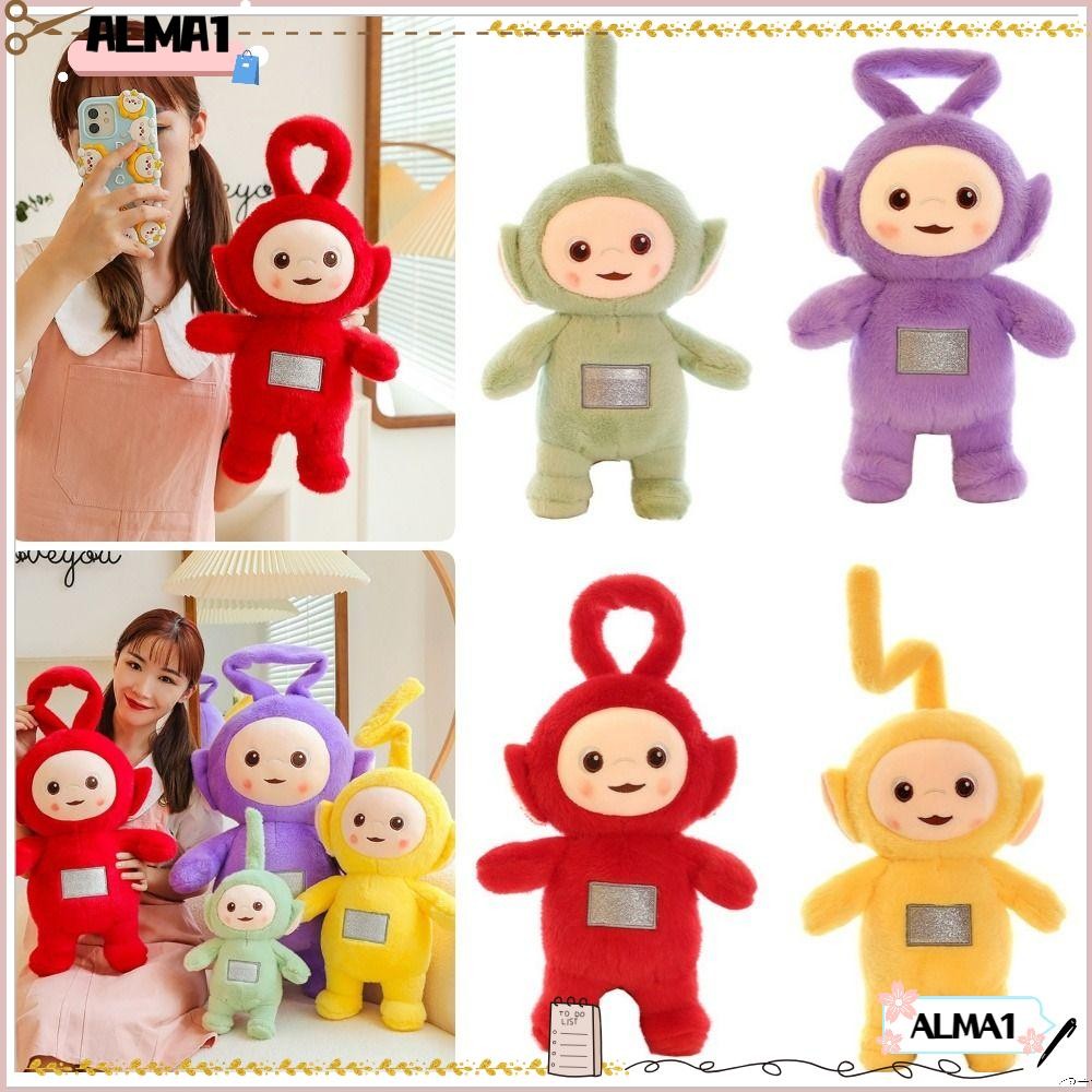ALMA 1Pcs Plush Toy, Boy Girl Kids Birthday Decoration Teletubbies Doll ...