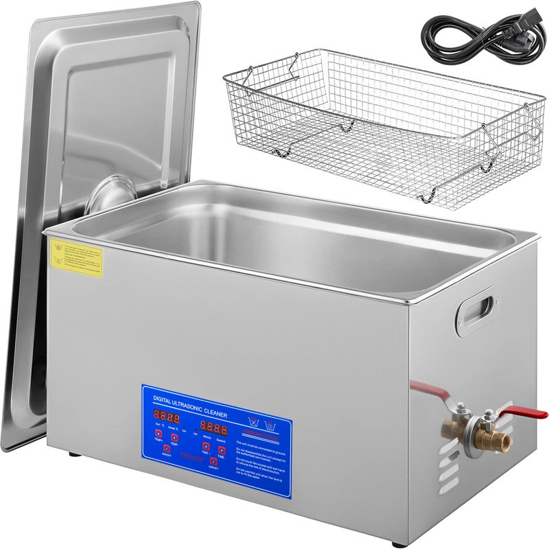 VEVOR 22L Ultrasonic Cleaner Machine Stainless Steel Ultrasonic ...