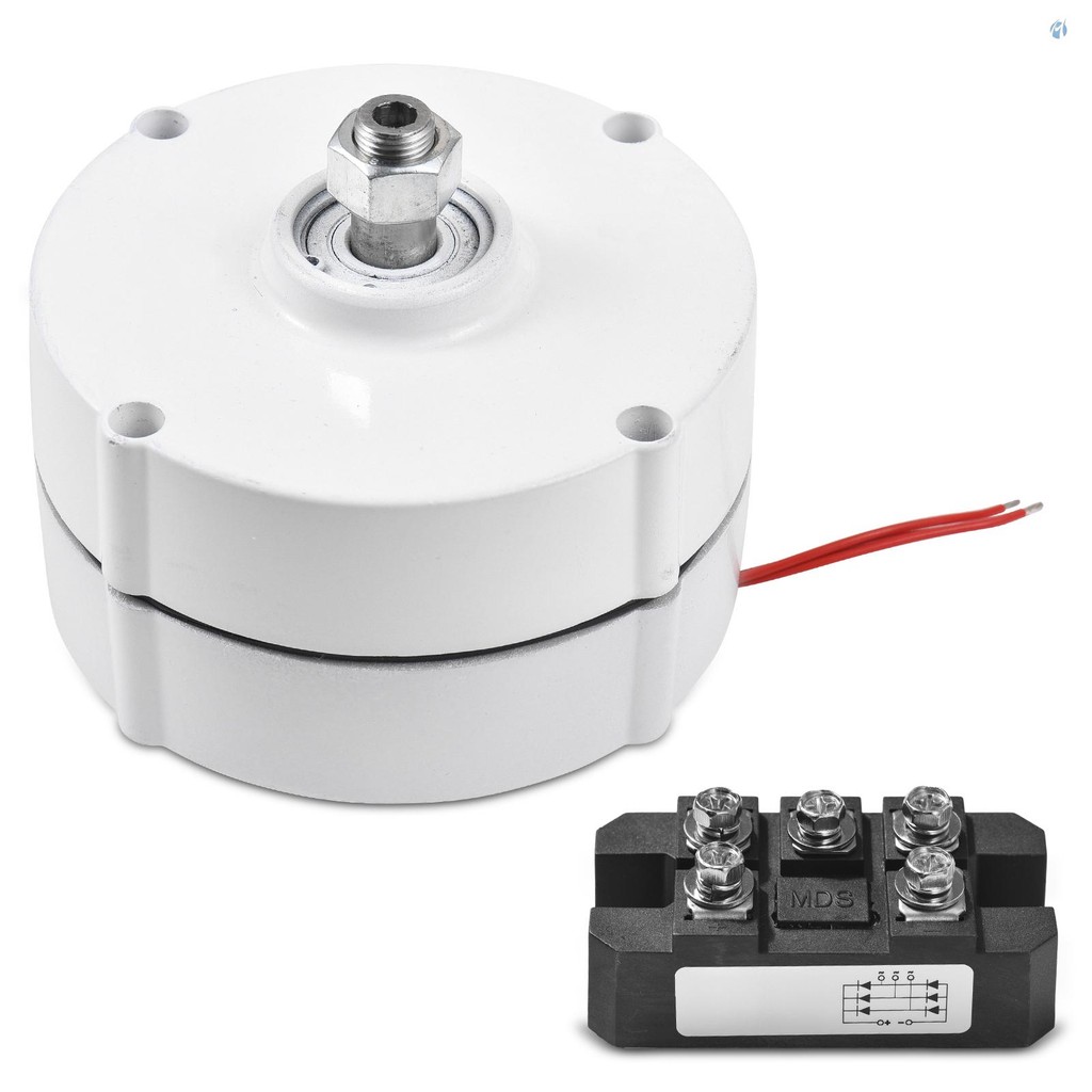 200W Three-Phase Alternator Rare Earth NdFeB Permanent Magnet Generator ...