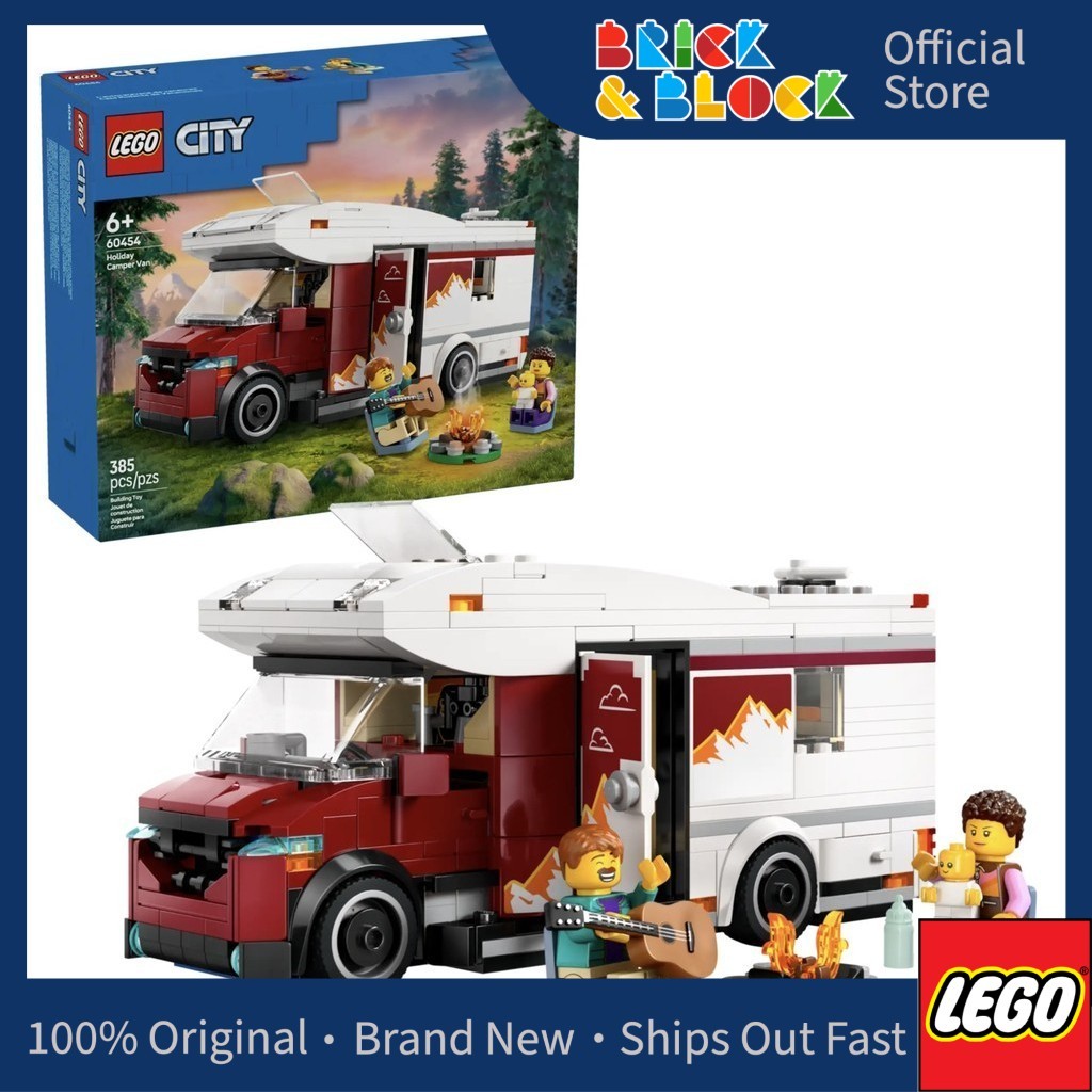 LEGO 60454 Holiday Adventure Camper Van | LEGO City | Shopee Singapore
