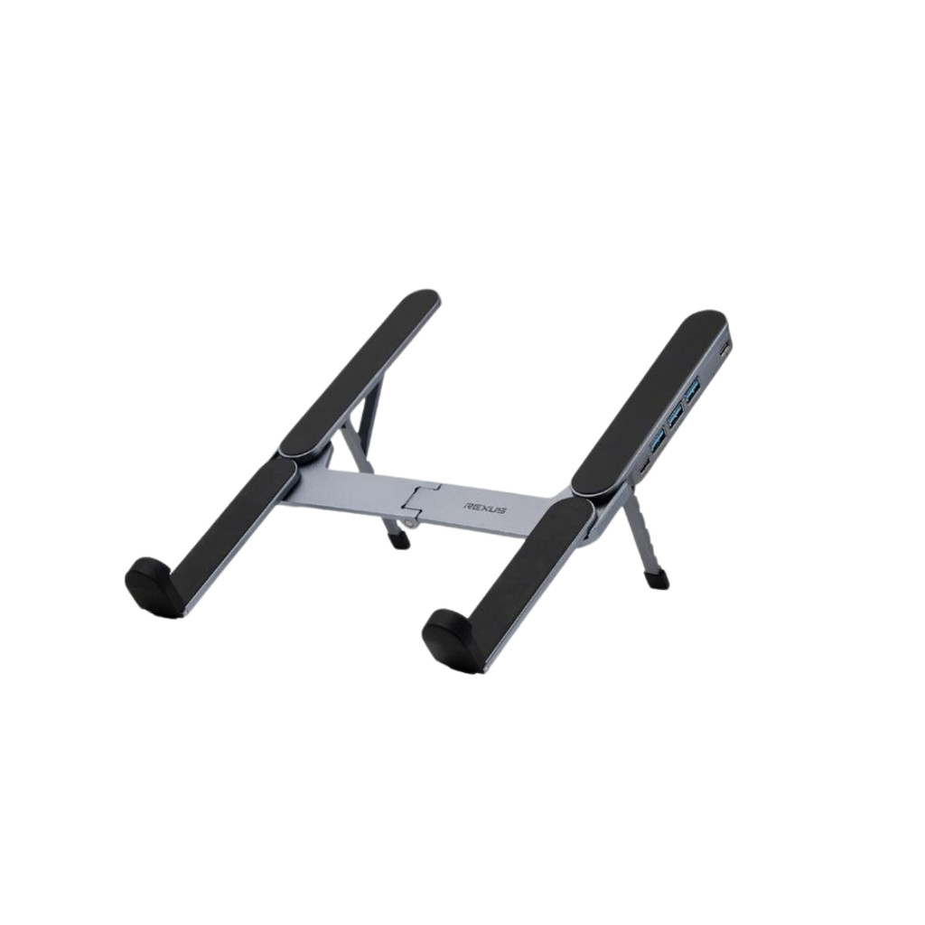REXUS TETRA PRO FP10 FOLDABLE LAPTOP STAND TYPE C & USB 3.0 LAPTOP ...