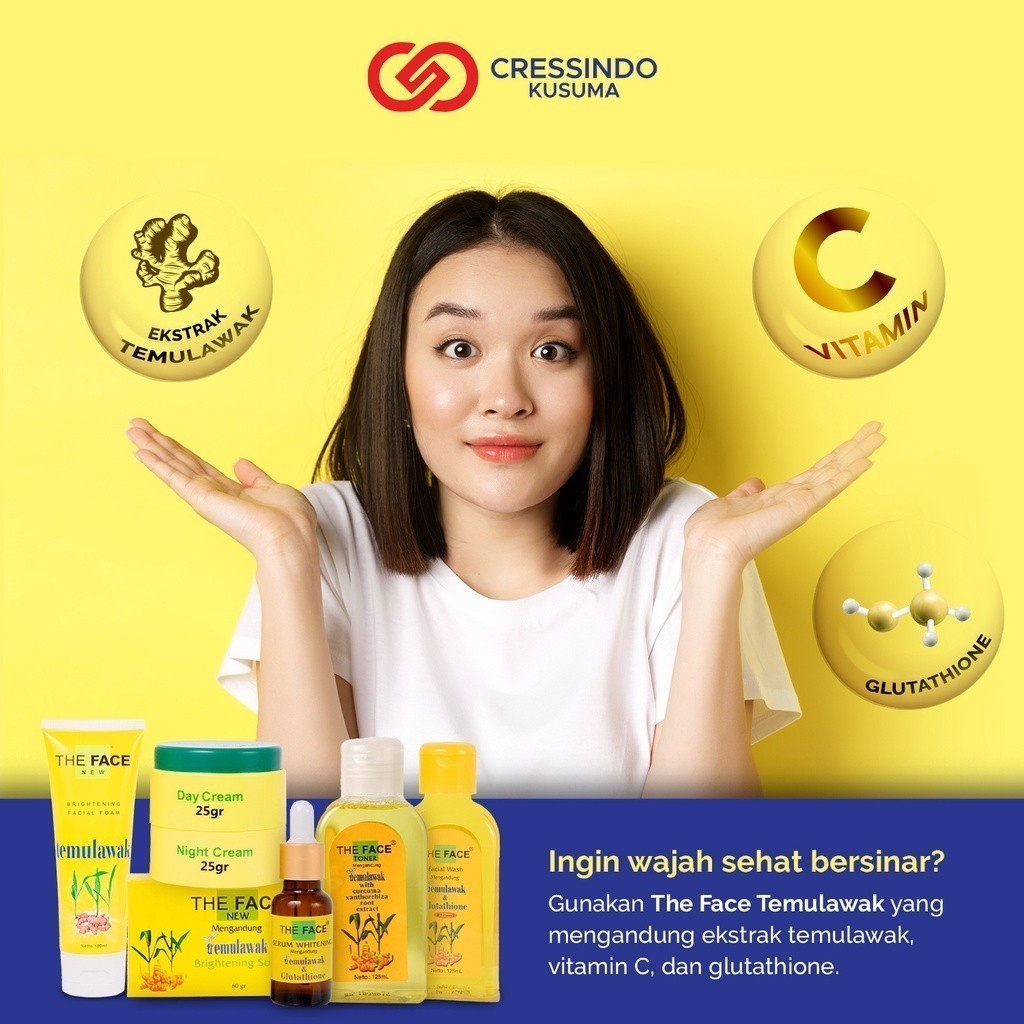 THE FACE Temulawak Brightening Soap 40gr / Merah Jingga Official - Gambar 4