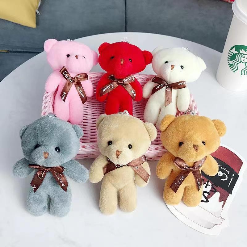 Little Bear Teddy Bear Doll Teddy Bear Plush Toy Keychain Little Bear ...