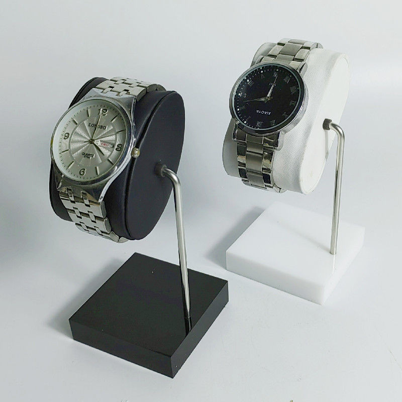 Upscale PU Watch Stand Counter Men's and Women's Watch Stand Display ...