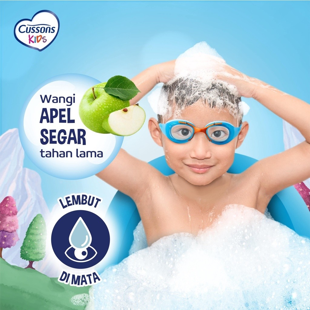 Cussons Kids Shampoo & Conditioner Dragon Fresh & Nourish - Sampo Anak / Merah Jingga Official - Gambar 2