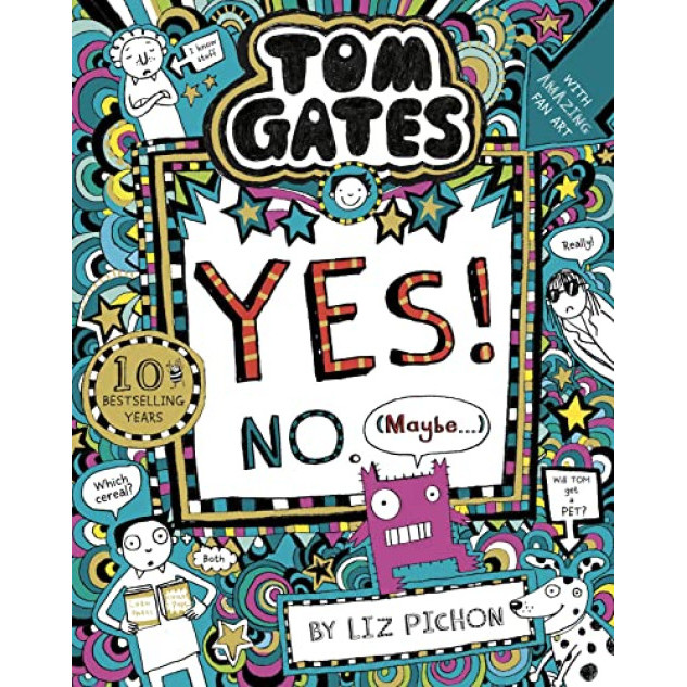 Local Stock] Yes! No. (Maybe) - Tom Gates by Liz Pichon