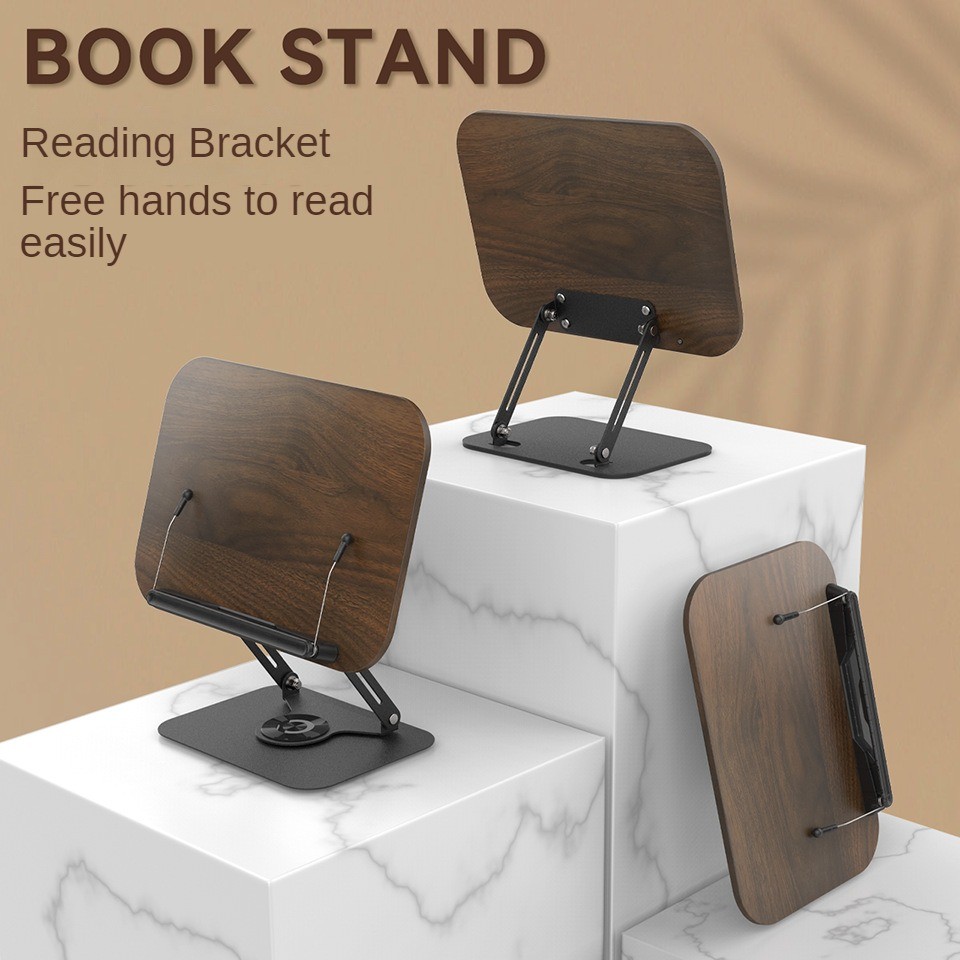 Foldable Quran Stand Book Holder, Desk Reading Rack for Study/Office ...