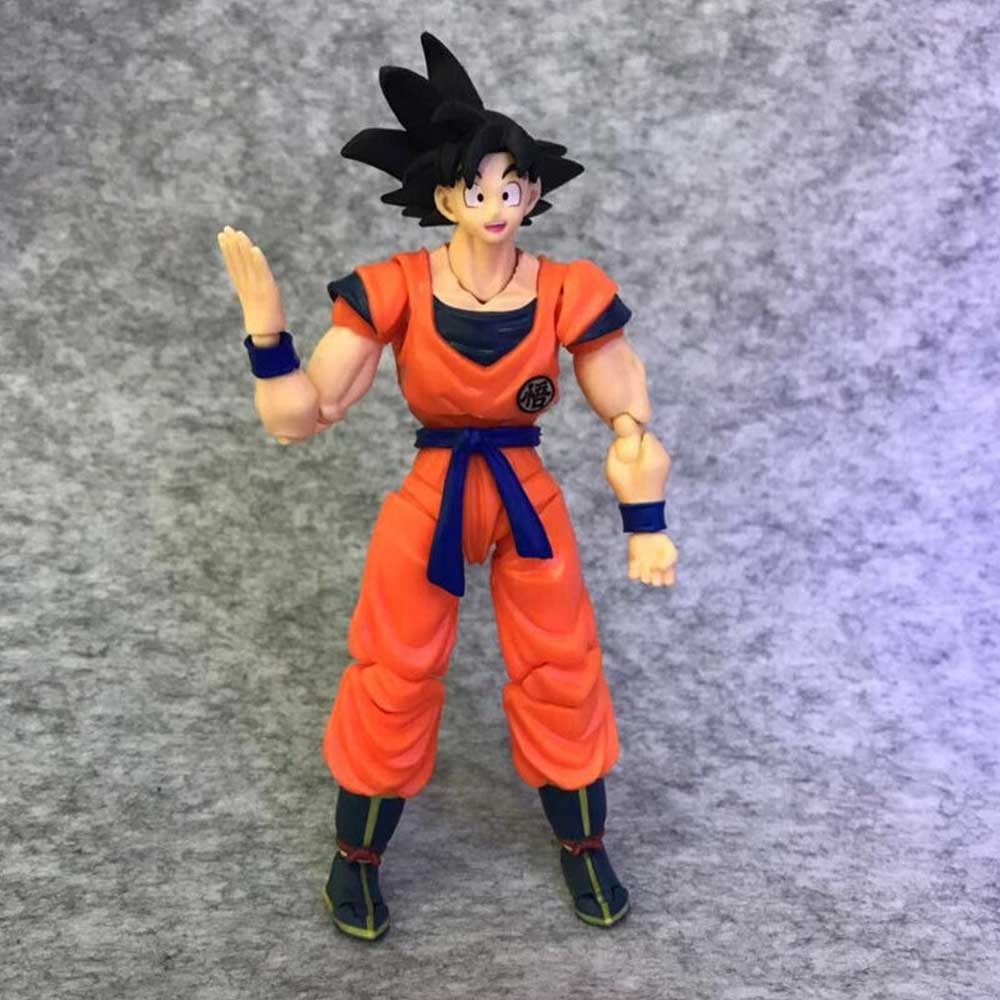 Dragon Ball Goku Black Hair Dragon Ball Super Golden Cudgel Figure ...