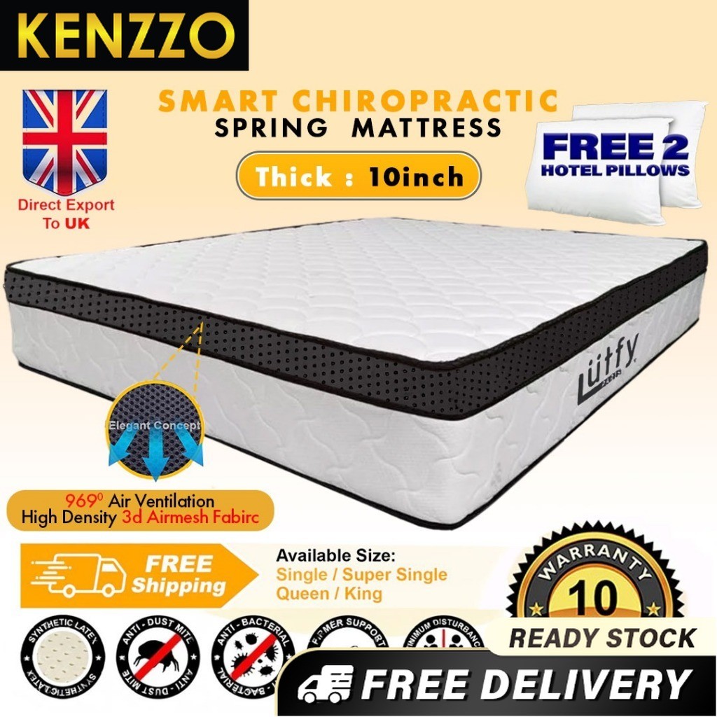 (Limited Deal) Kenzzo : (Single/Super Single/Queen/King) Mattress ...