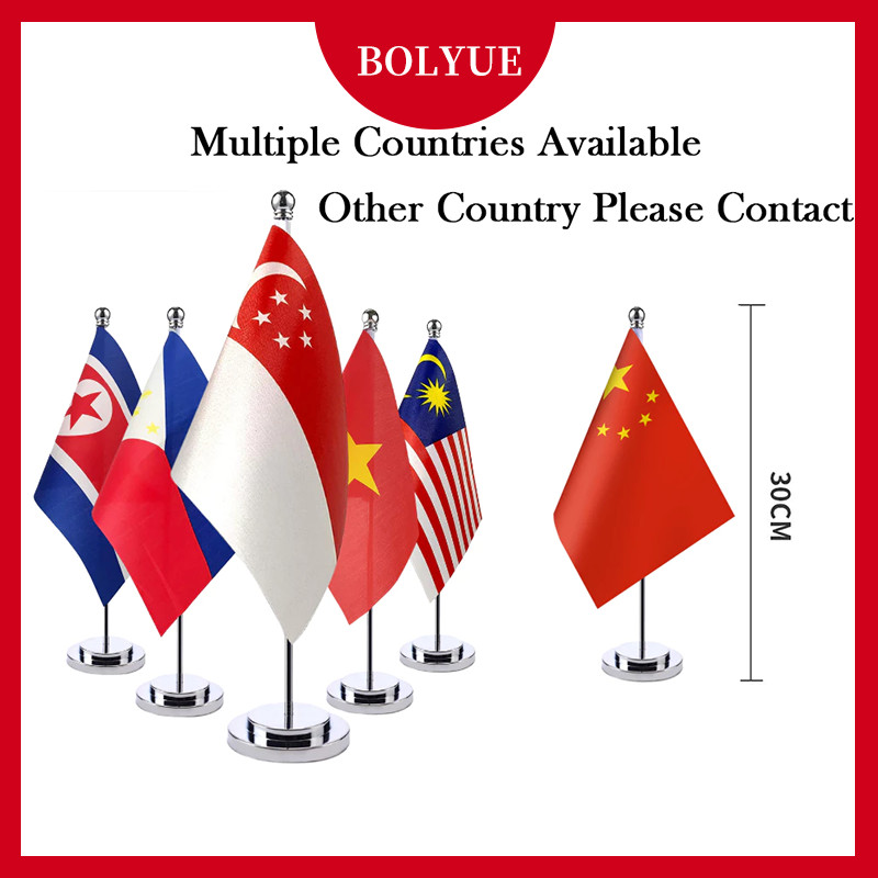 Table Flag National Desk Flags Office Decoration Flag International ...
