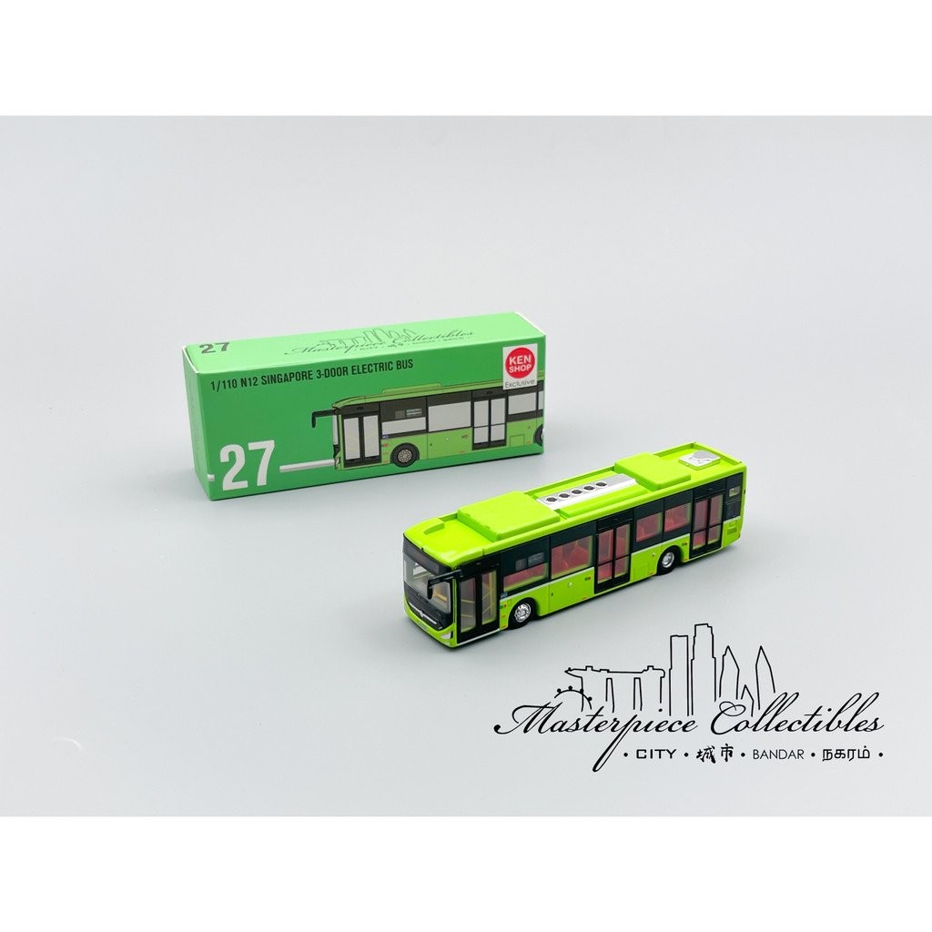 Modellino Autobus Singapore A22 Masterpiece #54 Scala 1:110 (Agosto 2024) Con Decalcomanie ACQUA Incluse