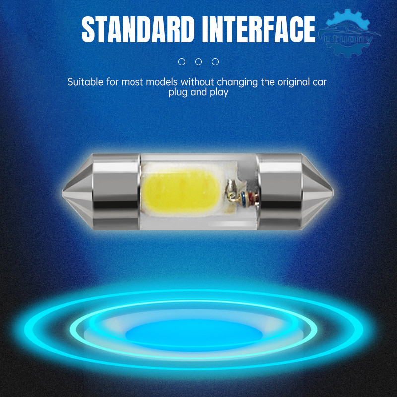 UTUONY Automotive LED Reading Light Sports Brake COB Double Pointed ...