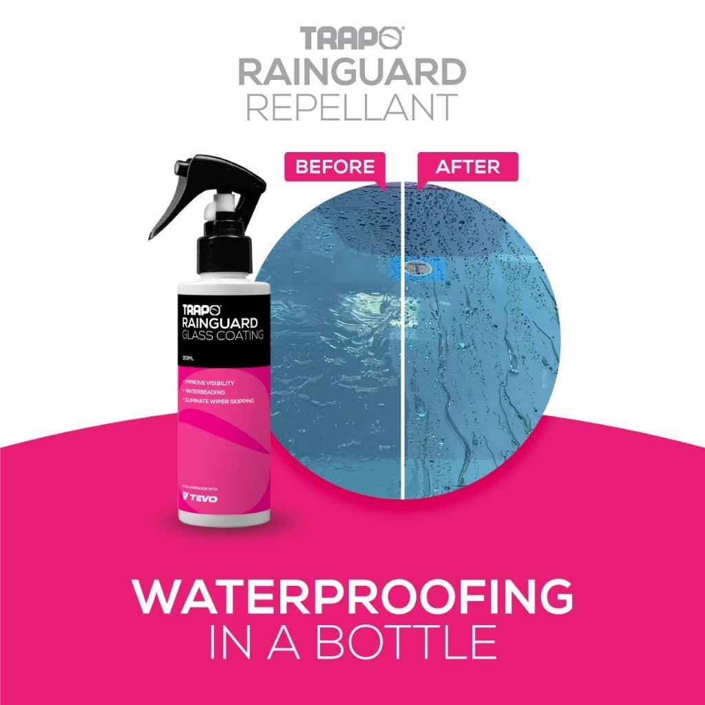 TRAPO Rainguard Glass Coating / Car Rain Water Repellant / Windshield ...
