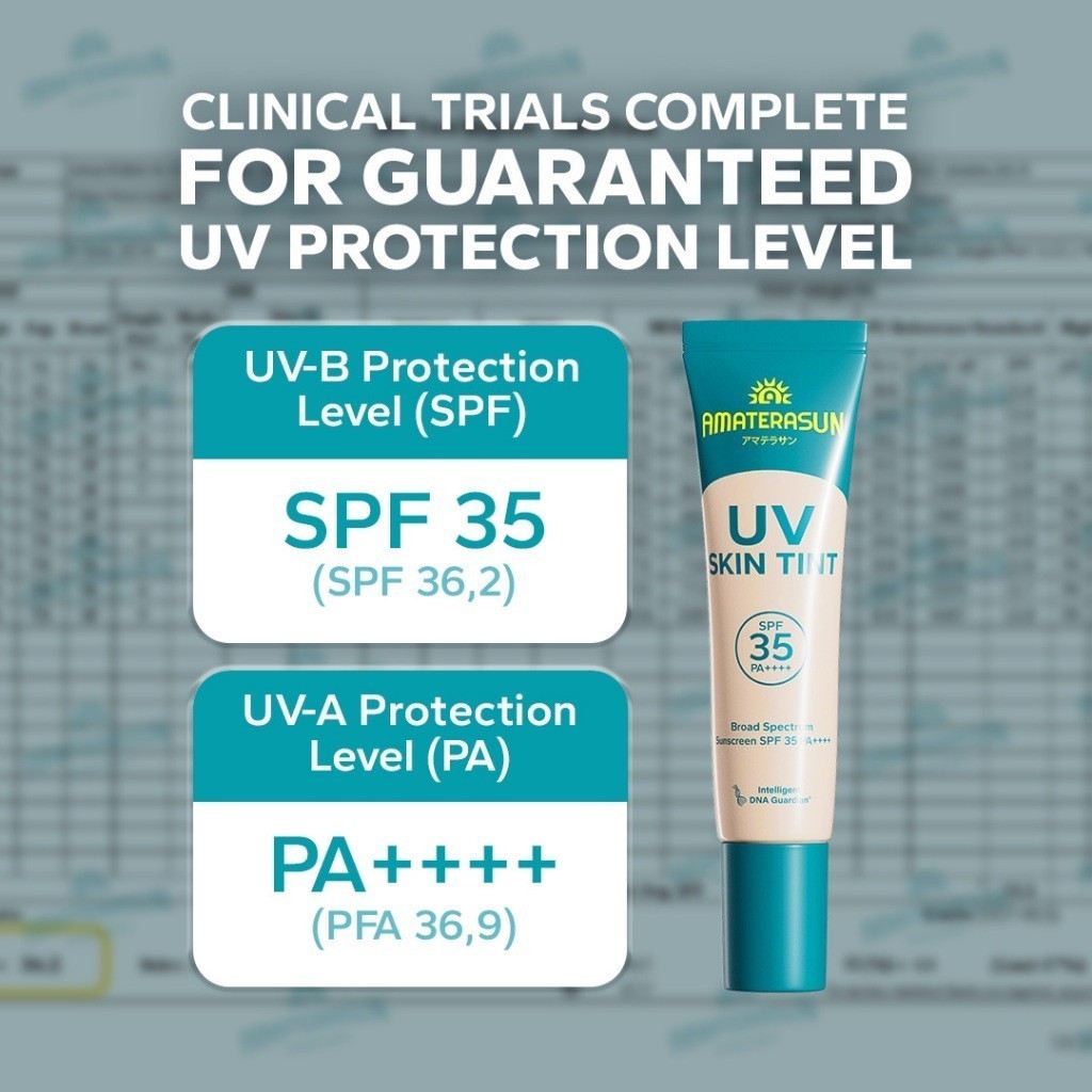Amaterasun UV Skin Tint SPF 35 PA++++ / Merah Jingga Official - Gambar 4