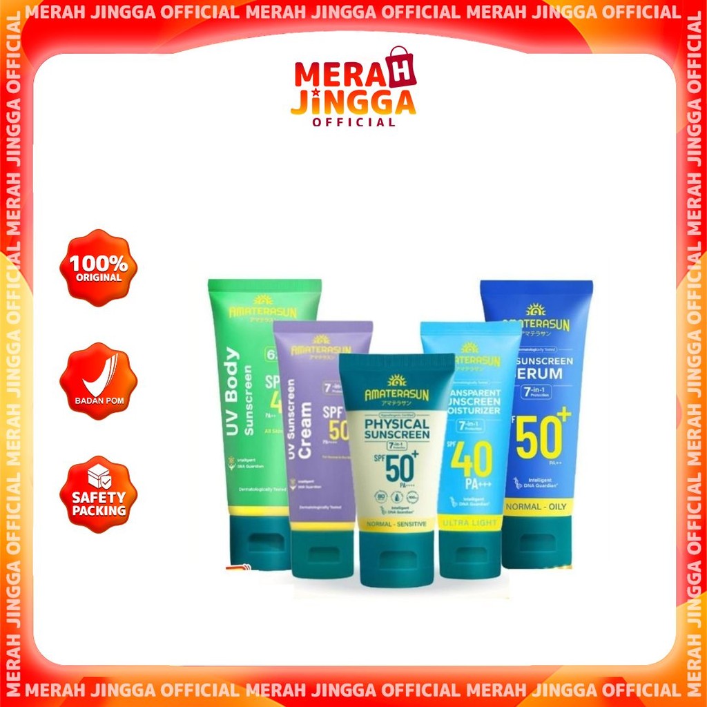 Amaterasun UV Sunscreen Series / Merah Jingga Official