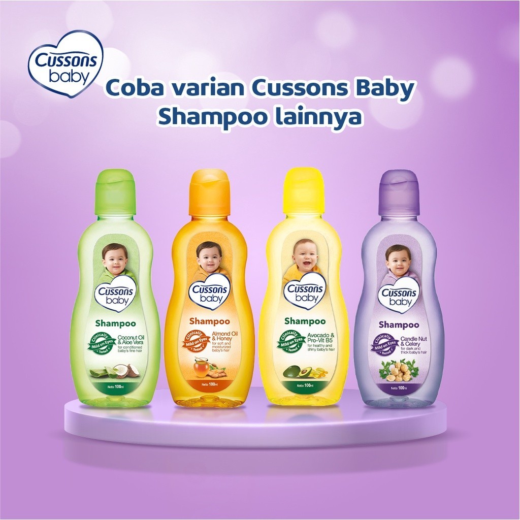Cussons Baby Shampoo - Sampo Bayi / Merah jingga Official - Gambar 2