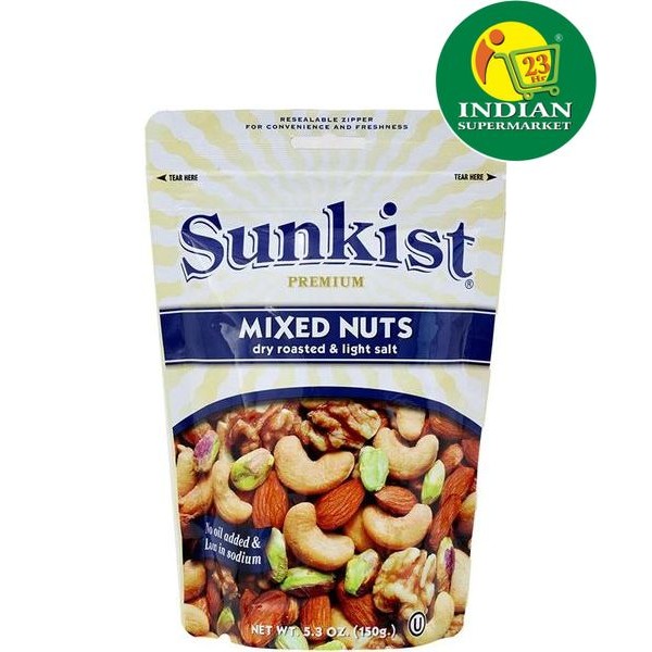 Sunkist Dry Roasted And Light Mixed Nuts 150g | Shopee Singapore