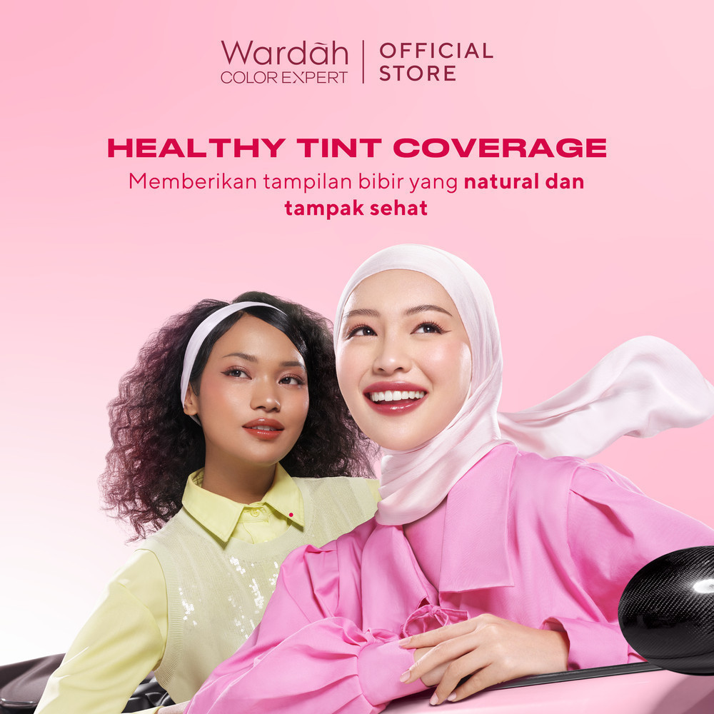 Wardah Moist Dew Tint 3 g - Liptint yang Mengadung Oatmilk dan Pentavitin / Merah Jingga Official - Gambar 3