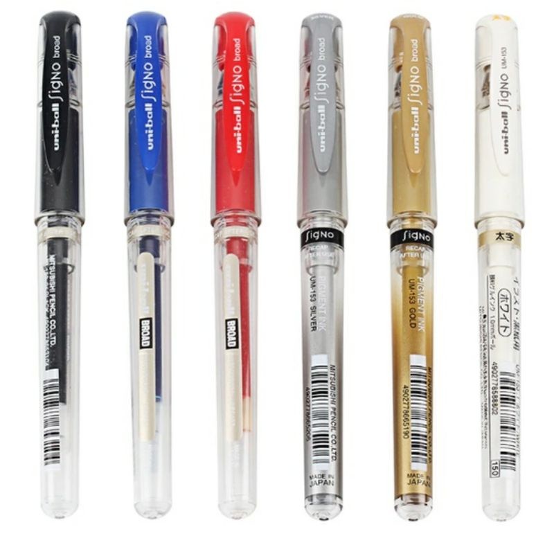 Signo UM-153 UniBall Signo 1.0mm / Sign Pen | Shopee Singapore
