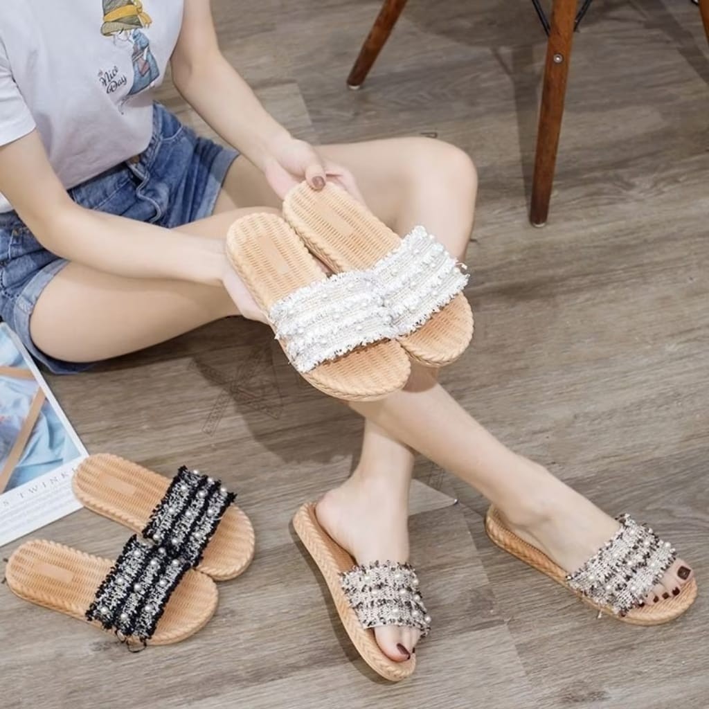 POPmaker Sandal Wanita Nyaman Anti Slip - Gambar 3