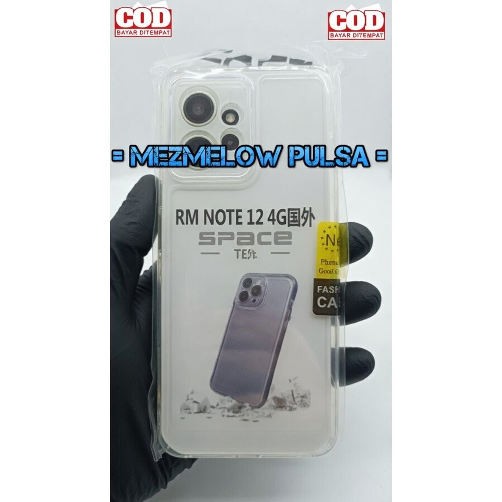 Caseng / Softcase Silikon Transparant  Casing Case XIAOMI REDMI NOTE 12 4G