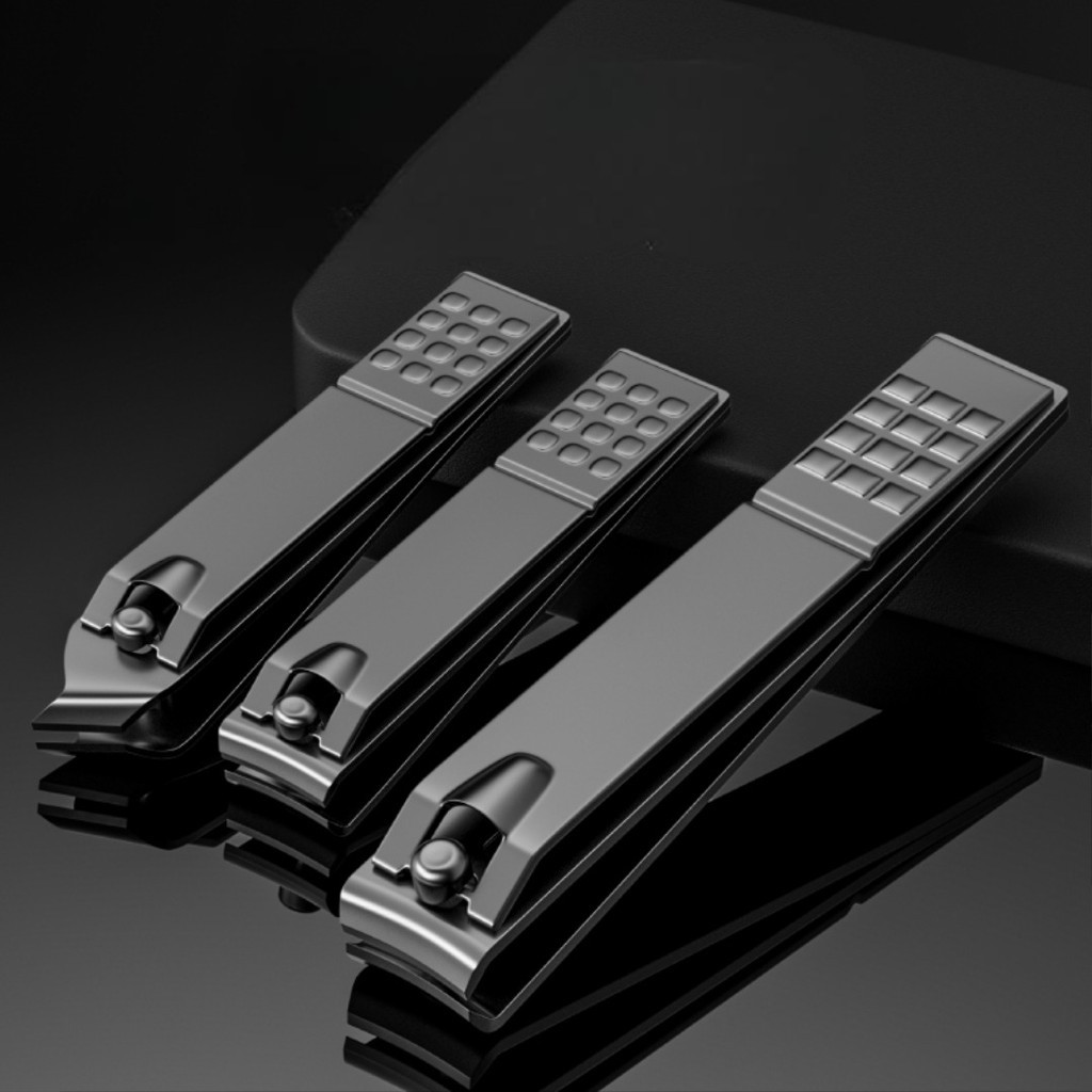 Gunting Kuku Stainless Hitam Presisi COD - Gambar 4