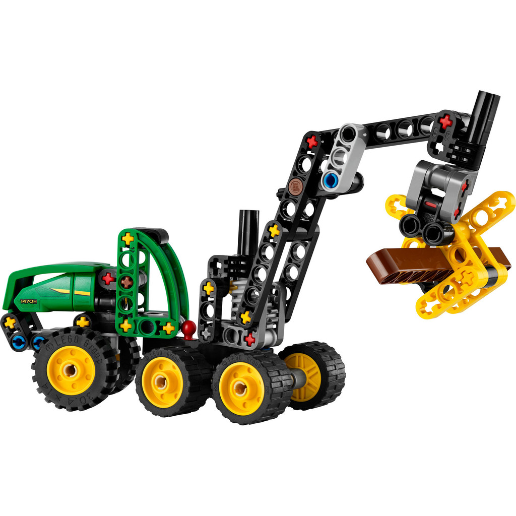 LEGO Technic 42218 John Deere 1470H Wheeled Harvester (117 Pieces), Building Block, Toys, Bricks - Gambar 2