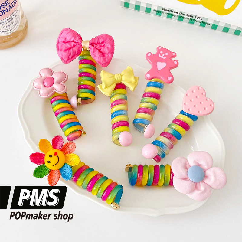 POPmaker Karet Spiral Anak Elastis Lucu COD