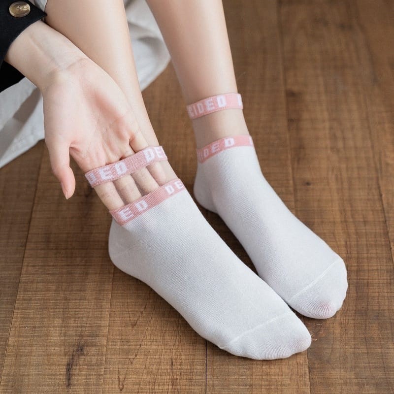 POPmaker Kaos Kaki Unisex Adem Nyaman COD - Gambar 2