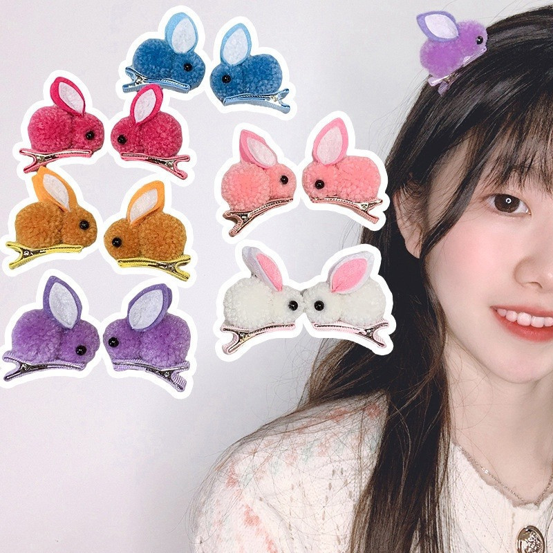 POPmaker Jepit Rambut Kelinci Lucu Anak COD - Gambar 4
