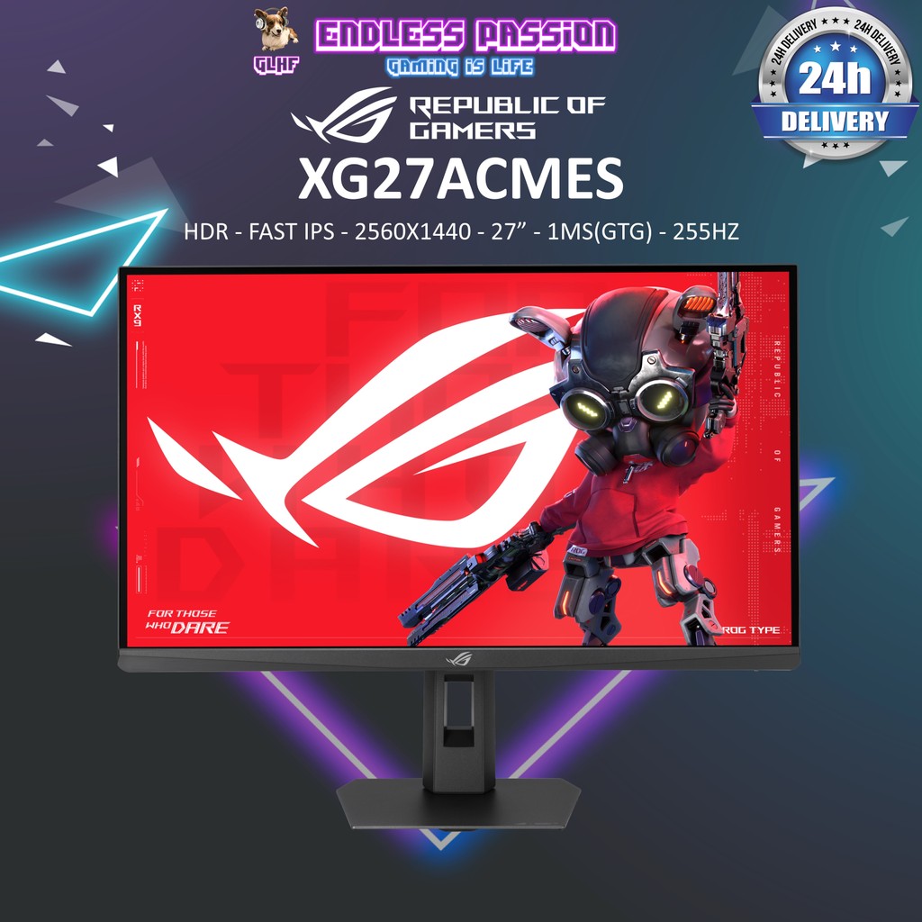 ASUS ROG Strix XG27ACMES Gaming Monitor | Shopee Singapore