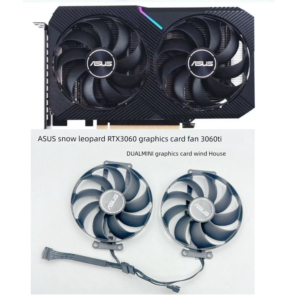 ASUS ASUS Snow Leopard RTX3060 Graphics Card Fan 3060ti DUAL MINI ...