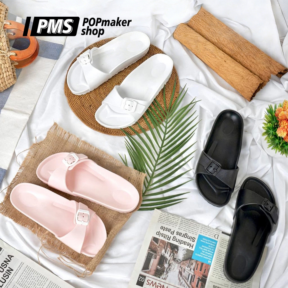 POPmaker Sandal Wanita Nyaman Stylish Minimalis