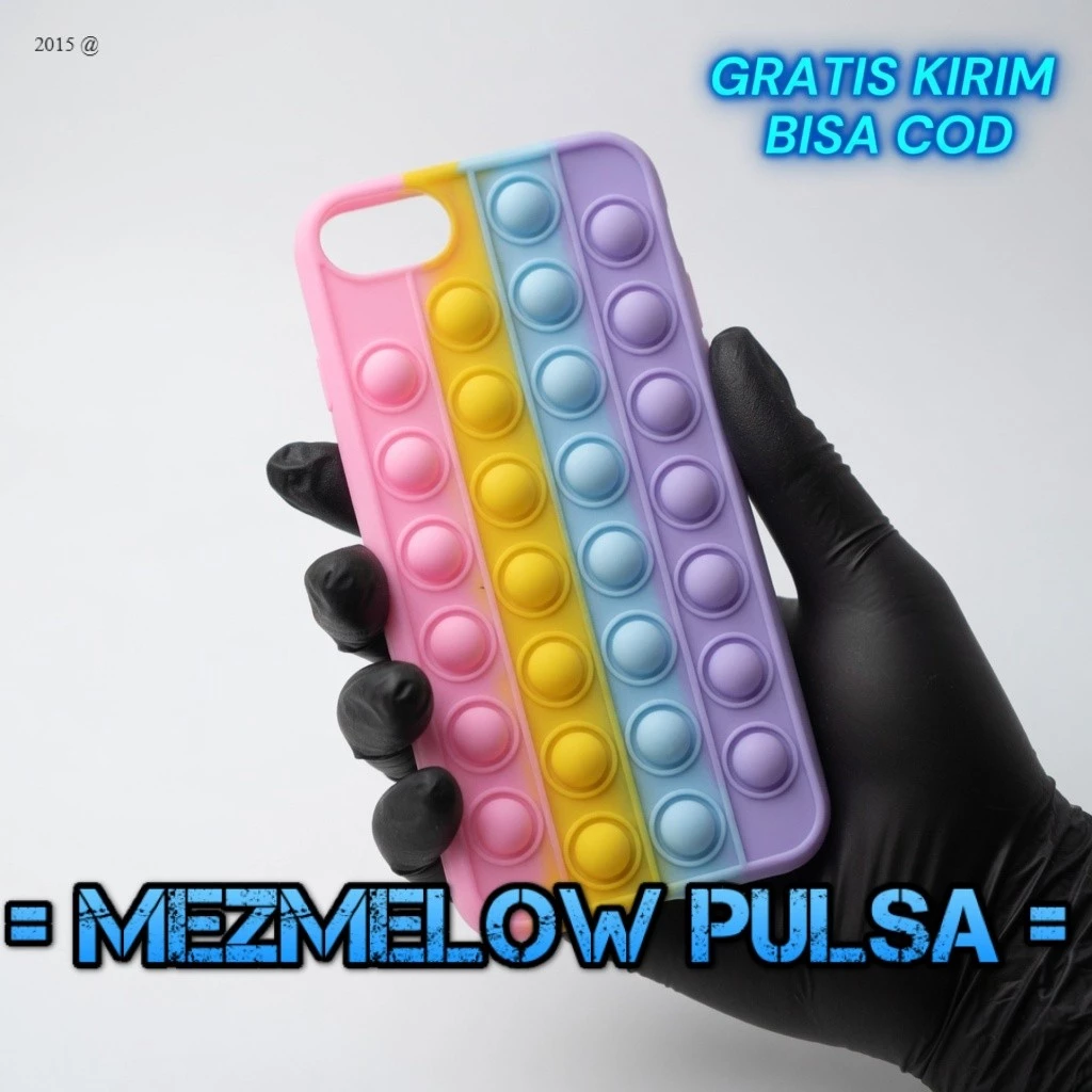 Caseng Lembut Soft Case POP IT Rainbow Casing  IPHONE 6 / IPHONE 7 / IPHONE 8