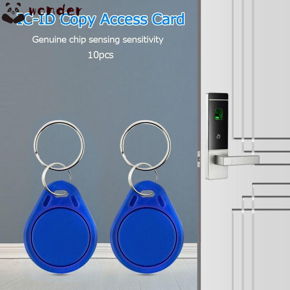 WONDER 10pcs NFC Tag Rewritable RFID Keyfobs Key Card | Shopee Singapore