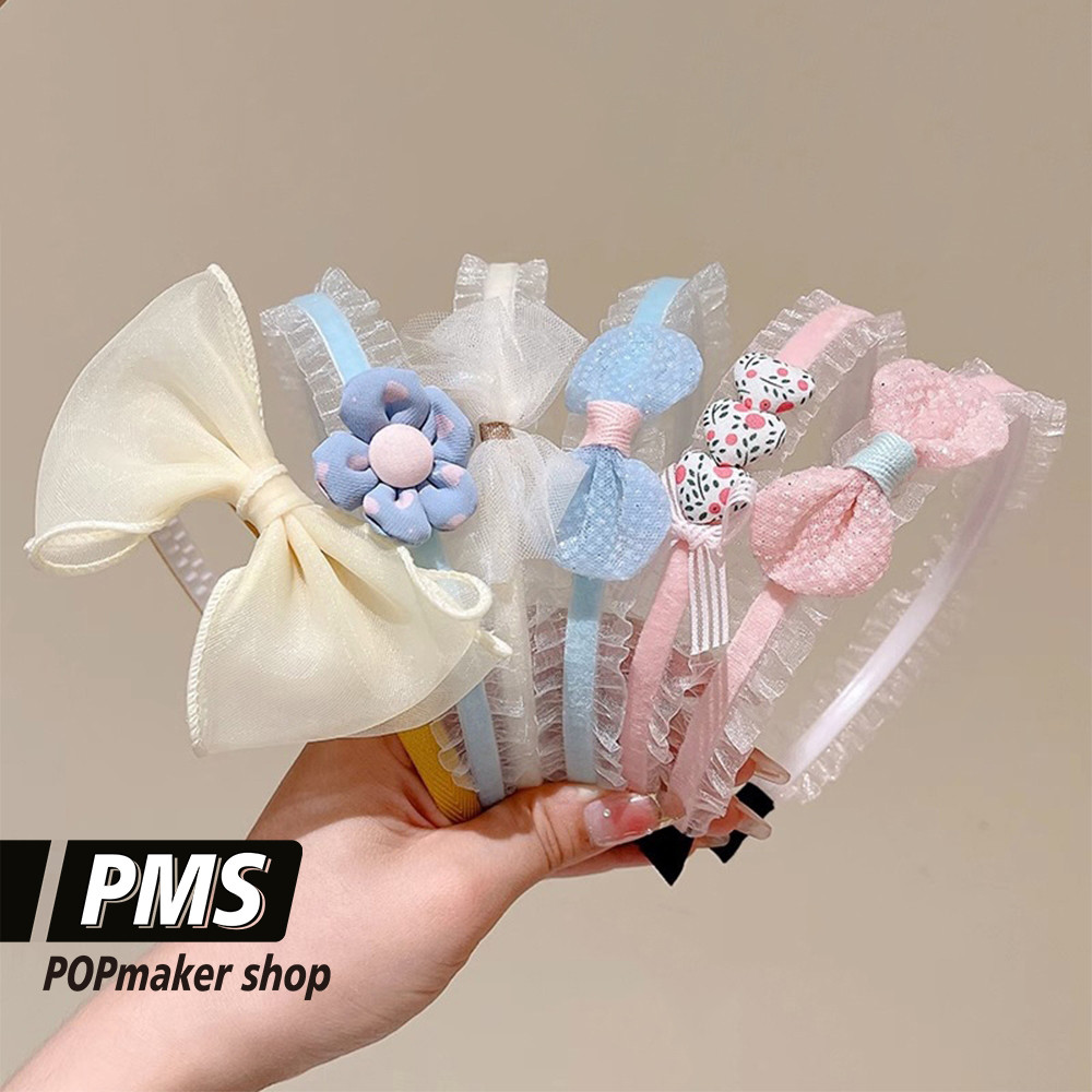 POPmaker Bando Anak Mutiara Bunga Trendi COD