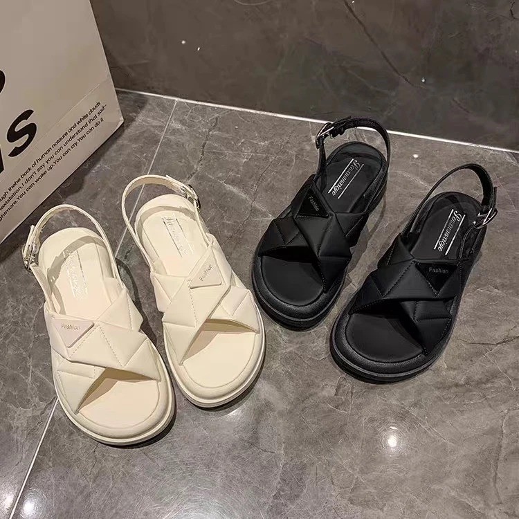 POPmaker Sepatu Sandal Wanita Jelly Korea Elegan - Gambar 3