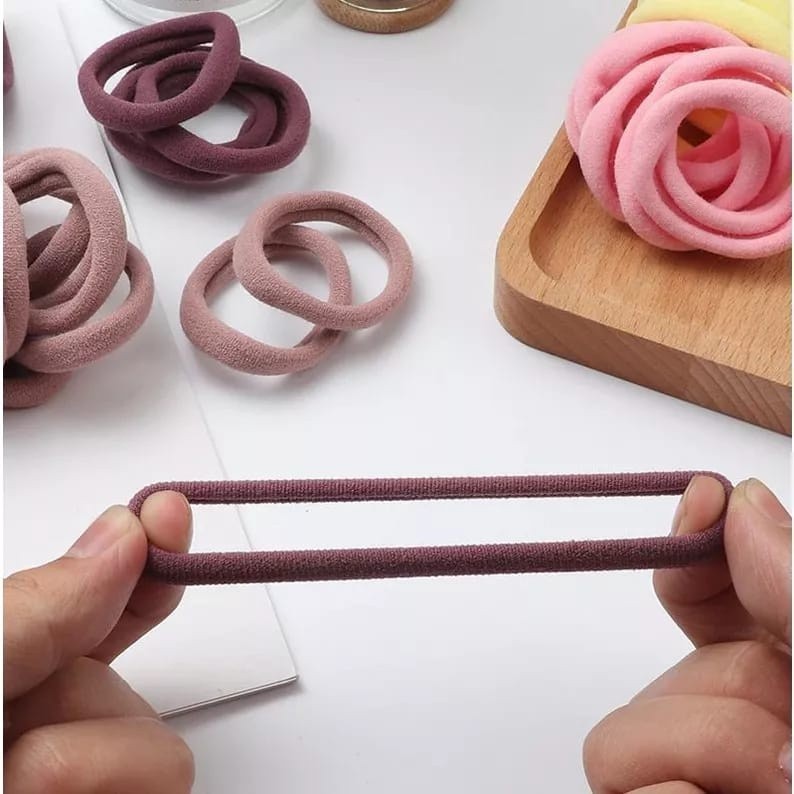 POPmaker Donat Hair Tie Wanita Gratis Ongkir COD - Gambar 2