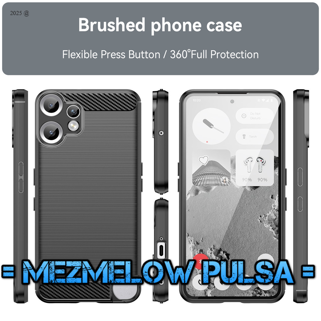 Casing Caseng Softcase Softcase Fiber Carbon Caseng CMF PHONE 2 PRO - Gambar 4