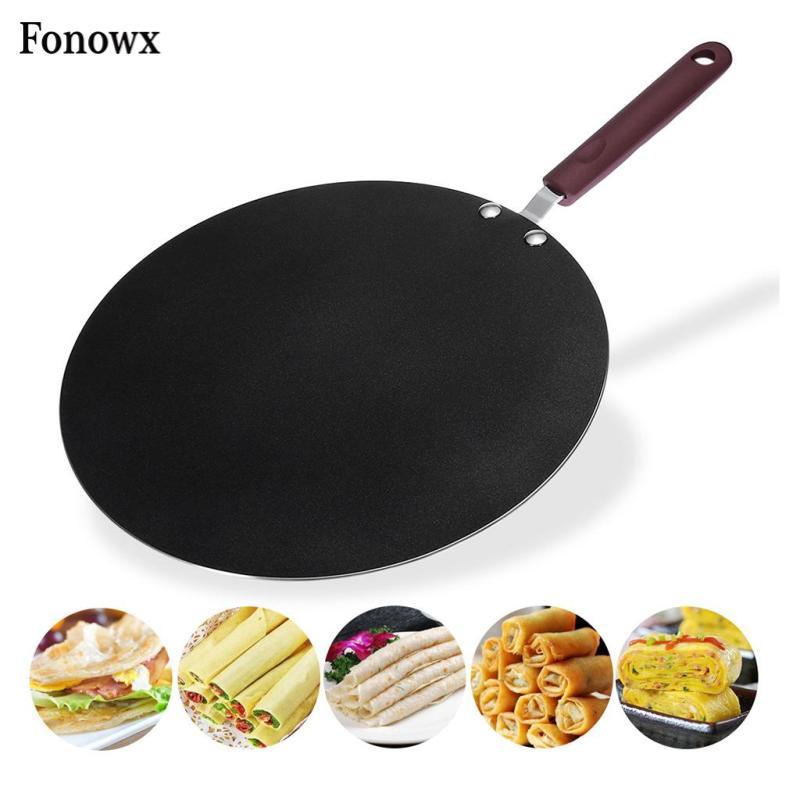 Fonowx Aluminum Alloy Indian Dosa Tava Griddle Pan Roti Chapati Naan ...